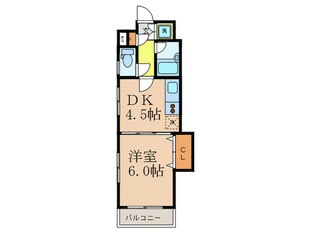 フェリーチェ江坂マンションの物件間取画像